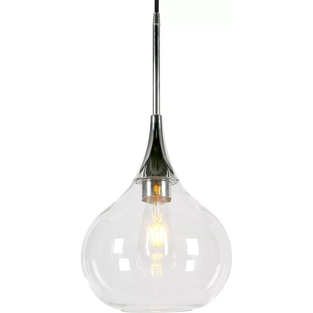 Meyer & Cross Ida 1 Light Pendant Lamp PD0623 - Polished Nickel